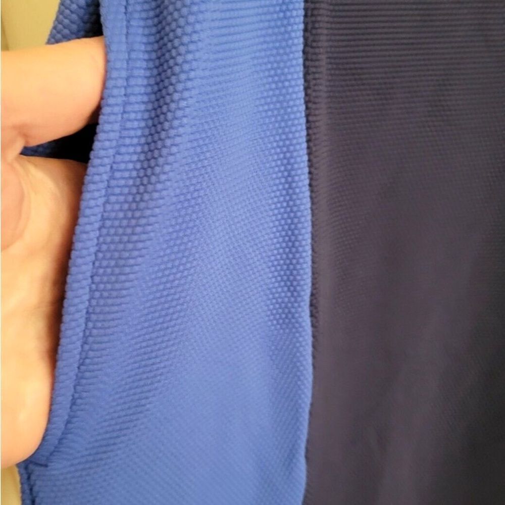 Tommy Bahama Island Cays Colorblock Dress Women’s Medium Two Color Blue - Picture 12 of 12